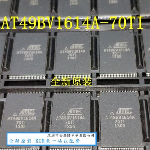 5pieces AT49BV1614A-70TI TSOP FLASH ATMEL