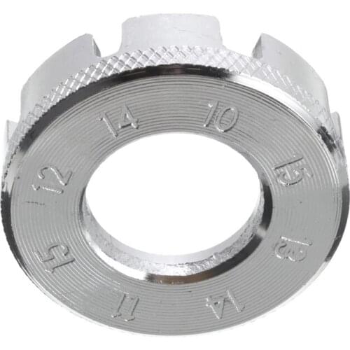 8 Way Bicycle Spoke Nipple Wrench Groove Bike Wheel Rim Adjuster Spanner Galvanized Repair Service Tool Key Bicycle Repair Tools