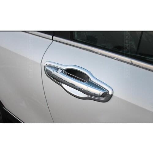 For Honda CRV 2017 2018 2019 car door handle bowl ABS Chrome molding trim 8pcs
