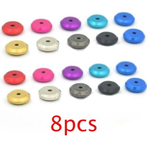 8Pcs Adjust Mass Dampers 2.5g Weight Flat Damper 94947 for Tamiya Mini 4WD Racing Car Model Spare Part