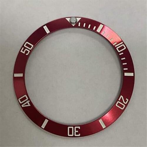 Aluminum Watch 38mm Bezel Ring Inner Diameter 30.8 for 40mm SUB Watch Case Accessories