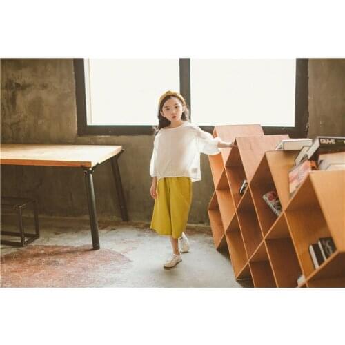 Childrens clothing girls summer suits new tide clothes childrens loose version of the ocean fashion big childrens plaid two-p