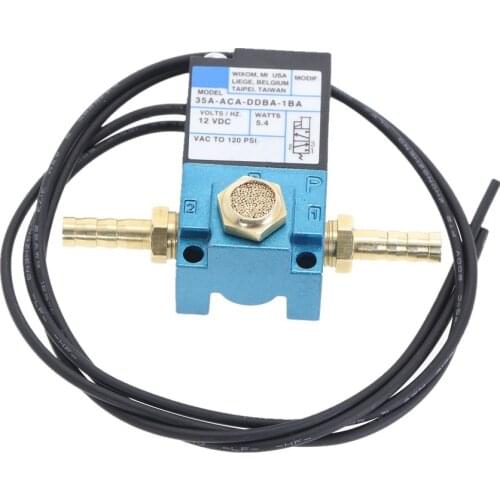 MAC 3 Port Electronic Boost Control Solenoid Valve 35A-ACA-DDBA-1BA With Brass Silencer