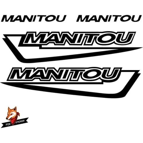 Bicycle frame stickers road bike mountain bike MTB Track bike TT bike cycle decal reflective stickers for MANITOU stickers
