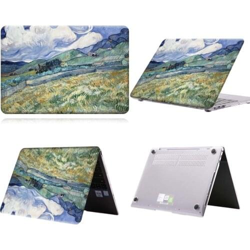 Mountain Paint Anti-slip Laptop Case For MateBook 13/13 AMD Ryzen/14/D14/D15/X 2020/X Pro/Pro 16.1/Honor MagicBook 14/15