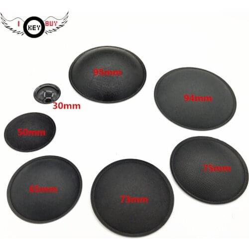 I KEY BUY 4pcs 30/50/65/73/75/94mm Audio Tweeter Speaker Dust Cap Woofer Loudspeaker Dome Paper PP Dust Cap Cone Cover
