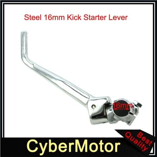 Strength Steel 16mm Kick Starter Lever For 140cc 150cc 160cc 200cc 250cc Pit Dirt Bike Motorcycle Motocross