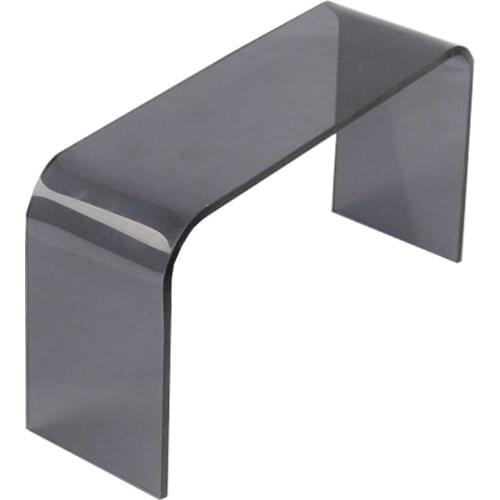 Pack/6 units ) Grey Acrylic Shoes Display Holders,Shoe Shleves Display Wallet Holder SD003