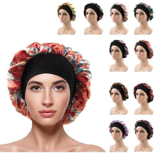 Bonnets For Women Fashion New Multi-functional Cap African Pattern Multi-color Nightcap Fashion Street Shot Headscarf Hat 525