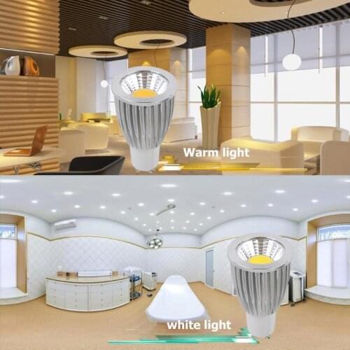 Super Bright GU10 led Bulb Light Dimmable lampada Decoration Ampoule Warm GU10 85-265V Bulb LED Lamp Warm Cool White 2019 New