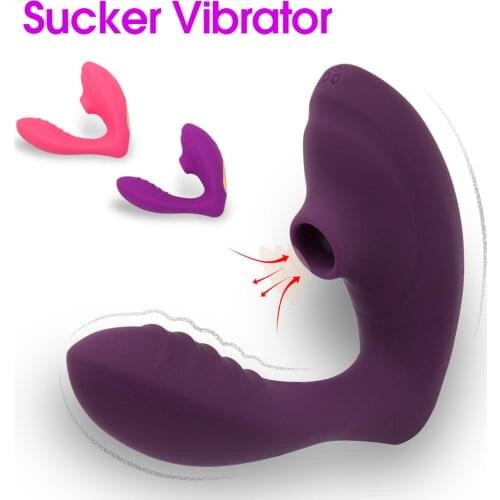 Vagina Sucking Vibrator 10 Speeds Vibrating Sucker Oral Sex Suction Clitoris Stimulator Erotic Sex Toy for Women Sexual Wellness
