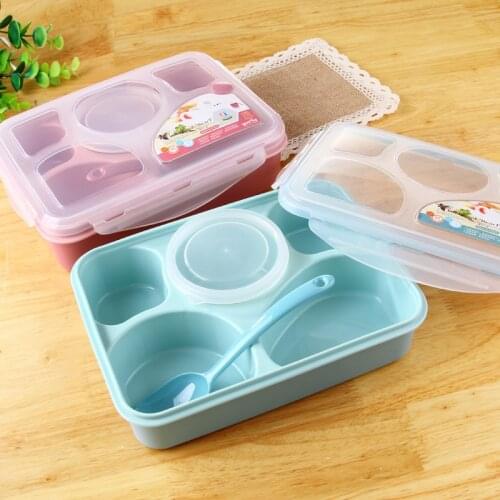 High Capacity Lunch Box Soup Bowl Leakproof Food Container Microwave Oven Hiking Office Student Convenient Portable Bento Box