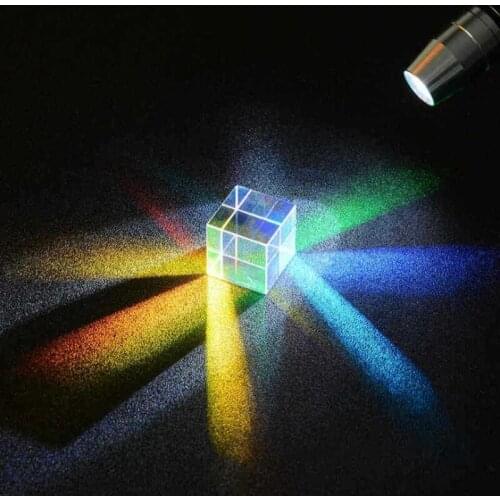 Color combination prism glass prism optical glass lens custom coating processing small cemented lens light cube