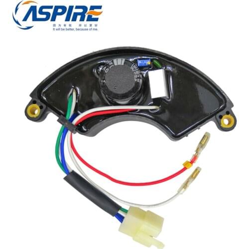 Generator Spare parts Stabilizer Single Phase AVR 7KW Automatic Voltage Regulator For Gasoline Generator