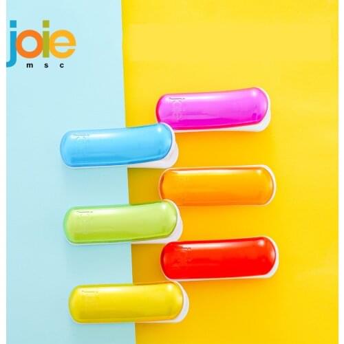 JOIE Lovely Colorful Bag Clips 3pcs/6pcs Moisture Proof Food Sealer Plastic Food Preservation Sealing Clip Kitchen Tool Durable