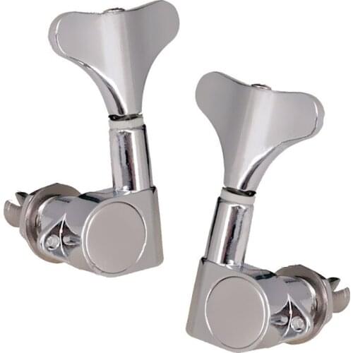 Silver bass guitar strings Tuning Peg Keys Tuners Guitar Parts guitar accessories