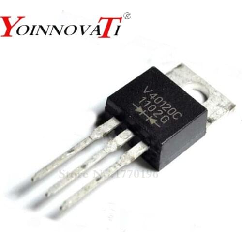 5pcs/lot V40120C TO-220 V40120 40A 120V TO220 V40120C-E3/4W V40120C-E3