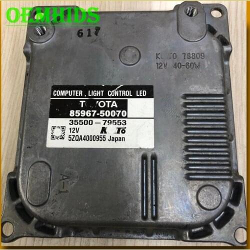 85967-50070 oem ballast Used original OEMHIDS for LS600 LS430 computer light control led 35500-79553 85967 50070 control unit