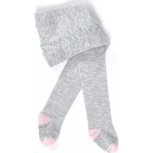 Baby Gray Melange Yummy Bamboo Pantyhose