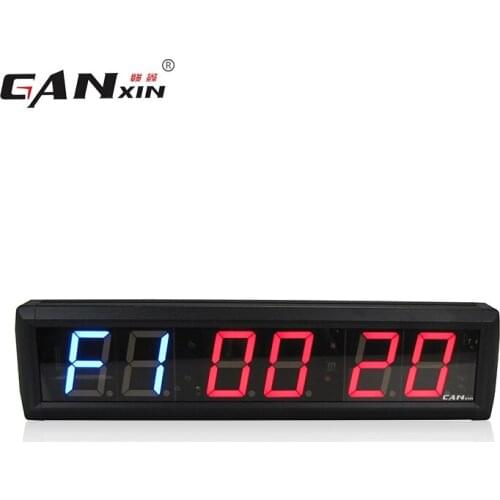 [Ganxin] 2.3Inch Digital Led Remote Control Gym Crossfit Timers Wall Clock
