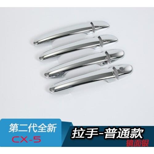 ABS Chrome Door Handle Cover Trim For CX-5 CX5 2017 2018 2019 2020 Car styling