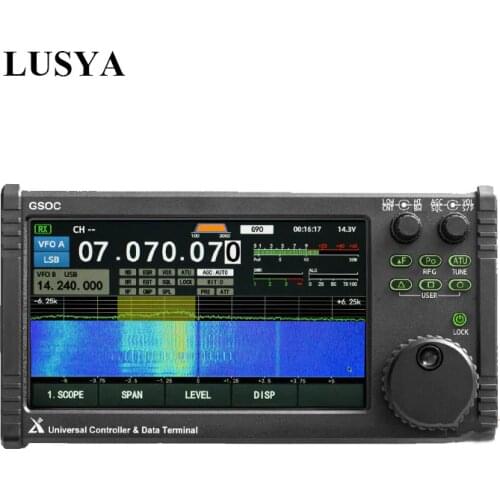 Lusya XIEGU GSOC 7 Inch Touch Screen Controller Full-Function Operation Control For XIEGU Radio X5105 G90/G90S T0598