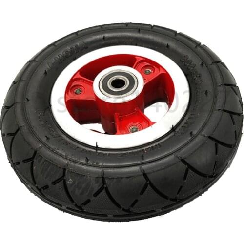 200*50 Electric Scooter Wheel Electric Vehicle Pneumatic Tire Inner Tube with Alloy Rim 8 Inch Scooter Wheel 200x50 Tire