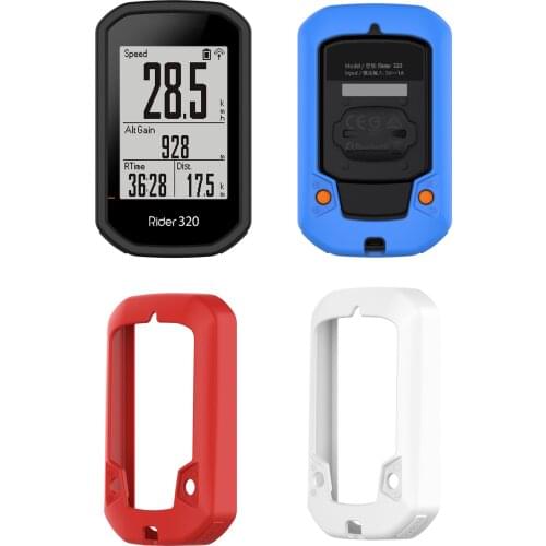 Silicone Soft Edge Protector Cover Protective Case For Bryton Rider 420/320 R420 R320 Cycling GPS Bicycle Bike Computer Skin