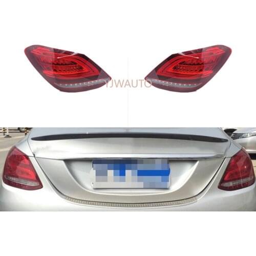 Brake Lights Assembly For Mercedes-Benz C-Class W205 C200 C260 C300 Car Rear Tail Light Turn Signal Stop Lamp