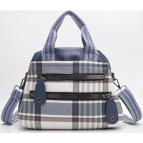 Eco-Friendly Washed PU Material Women Handbag Tote High Capacity Messenger Bag with Movable and Adjustable Long Shoulder Strap