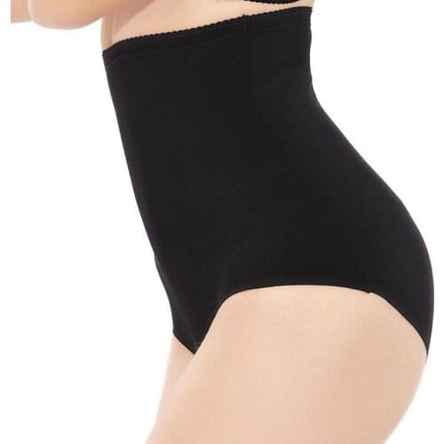 High waist no trace of a piece of abdomen to mention hip underwear summer women postpartum abdomen body sculpting underwear