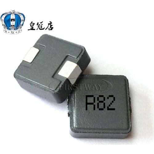5pcs/SMD Integral forming inductors 06030 0.82UH 0630 13A word:R82 Large current 7*7*3MM