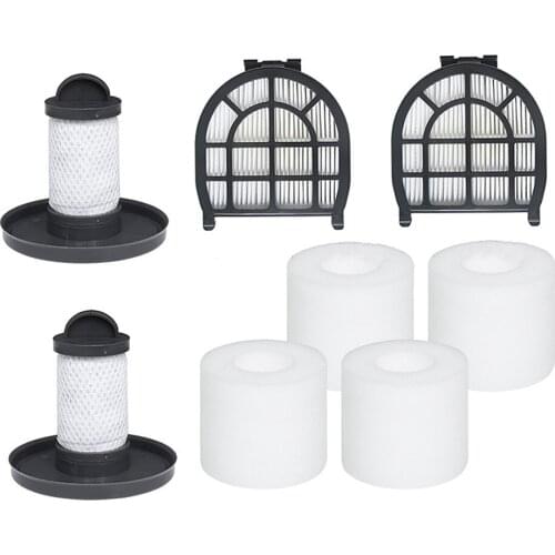 8pcs/set Filter Element Sponge Foam Cleaning Kit for Shark Vacuum Cleaner LZ600 LZ601 Replacement Accessories