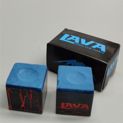 Billard Chalks Pool Chalks 2Pcs/box LAVA Professional Billiard Carom Pool Cue Stick Tip Blue Chalks Billiard Accessories