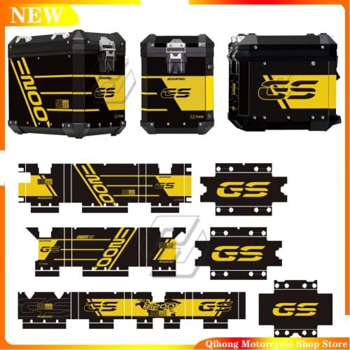 For BMW Panniers 40 Years GS R1200GS Adventure 04-21Motorcycle Aluminum Alloy Box Waterproof Wear-Resistant Reflective Sticker