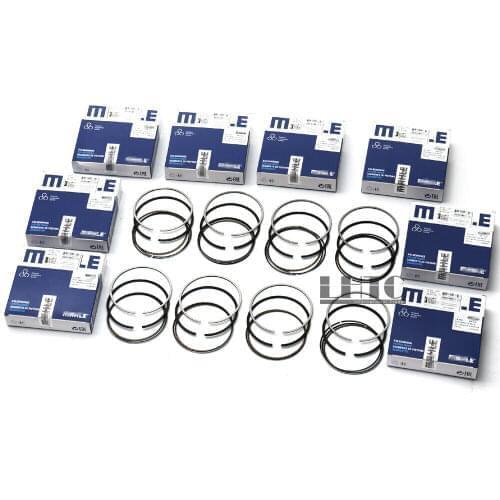 8 pcs 11257649927 Piston Rings Set For BMW M5 M6 X5 X6 F07 F10 F12 F15 F85 F16 F86 N63N S63N 4.4