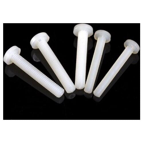 Round head cross nylon screw Plastic screw Pan head screw M6 series M6X10 M6X12 M6X14 M6X16 M6X20 M6X25 M6X30 M6X35