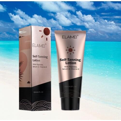 Self Tanning Lotion Moisturizing, Quick Drying Lotion Provides a Natural Looking, Long Lasting, Bronzed Glow 125 mL