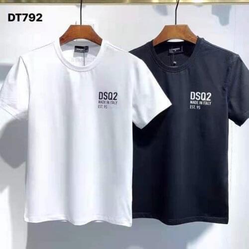 2021 Summer DSQ2 High Street Personality Printing Trendy Brand Mens T-Shirt DT792