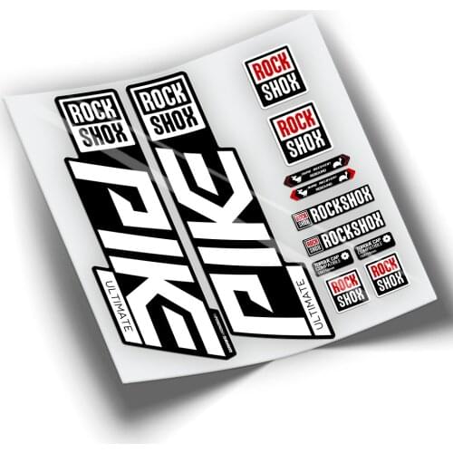STICKERS FORK BICYCLE PIKE 2020 WP297 ROCK SHOX