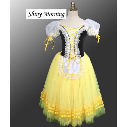 New long romantic peasant ballet tutu Teresina Napoli Giselle La Fille Mal Gardee La Vivandiere ballet dress