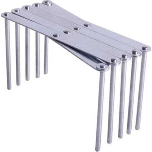 Kitchen Organizer Pot Lid Rack Extended Stainless Steel Holder Lid Shelf Cooking Dish Rack Pan Cover Stand Kitchen Accessories