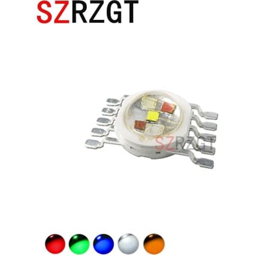 1pcs RGBW (RGB+W+Y+UV) 6W,9W,12W,15W,21W LED Lamp Emitter Diodes For Stage Lighting High Power LED 45mil Epistar LED Chip