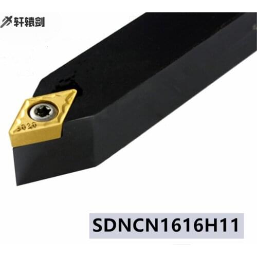 1PC SDNCN 1616H11 The Turning Tool Holder Uses DCMT Carbide Insert Lathe