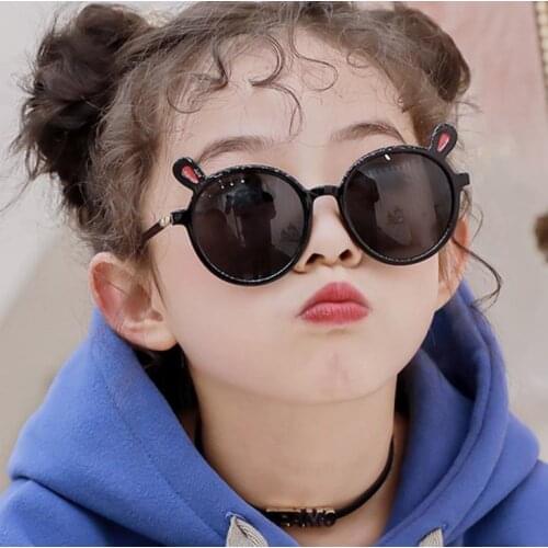 2021 Fashion Kids Sunglasses Children Lovely Butterfly Glasses Wholesale High Quality Boys Girls Eyeglasses Baby Shades Cat Eye