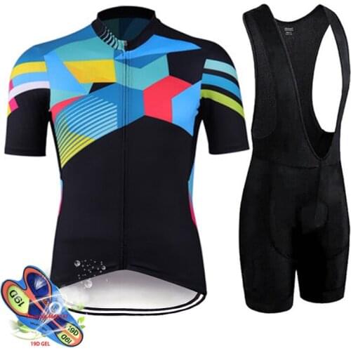 2021 Pro Team Mens Cycling Jersey Quick Drying Ropa Ciclismo Hombre Triathlon Skinsuit Short Sleeve Bike Uniform