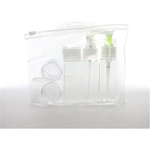 3sets/lot Refillable Bottles Portable Travel Container 50ml Plastic Perfume Bottle Atomizer Empty Small Spray Bottle
