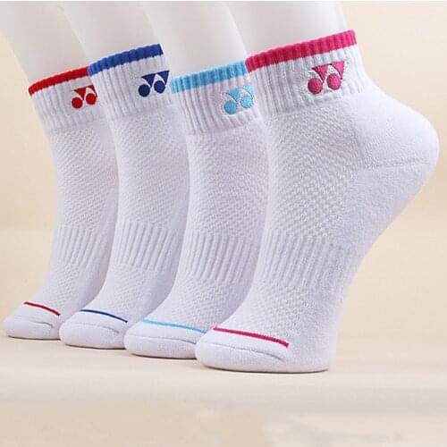 3 Pairs Thicken towel bottom badminton socks male outdoor running sweat-absorbent deodorant sports socks female Socks skarpetki