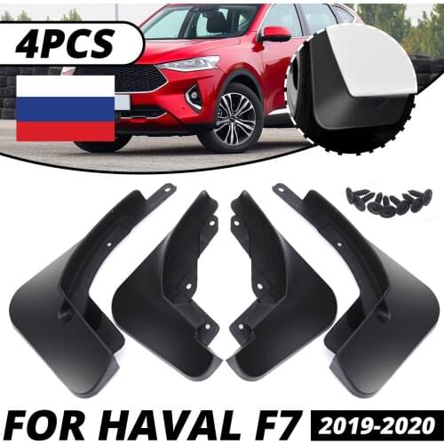 Fender Mudguards Mud Flaps For Great Wall Haval F7 F7x 2019 2020 Splash Guards Flap Car Accessories