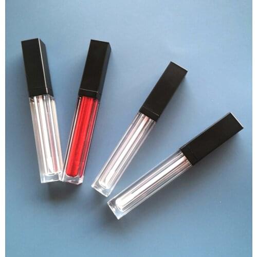 50Pcs 5Ml Lip Gloss Tubes Empty Lip Glaze Bottle DIY Lip Gloss Container Refillable Empty Bottles DIY Make Up Tool